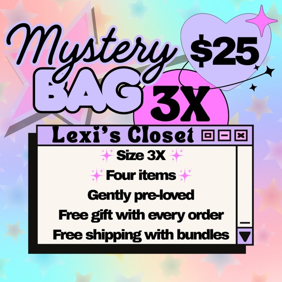 Plus Size Clothing Mystery Bag Size 3X - Picture 1 of 2